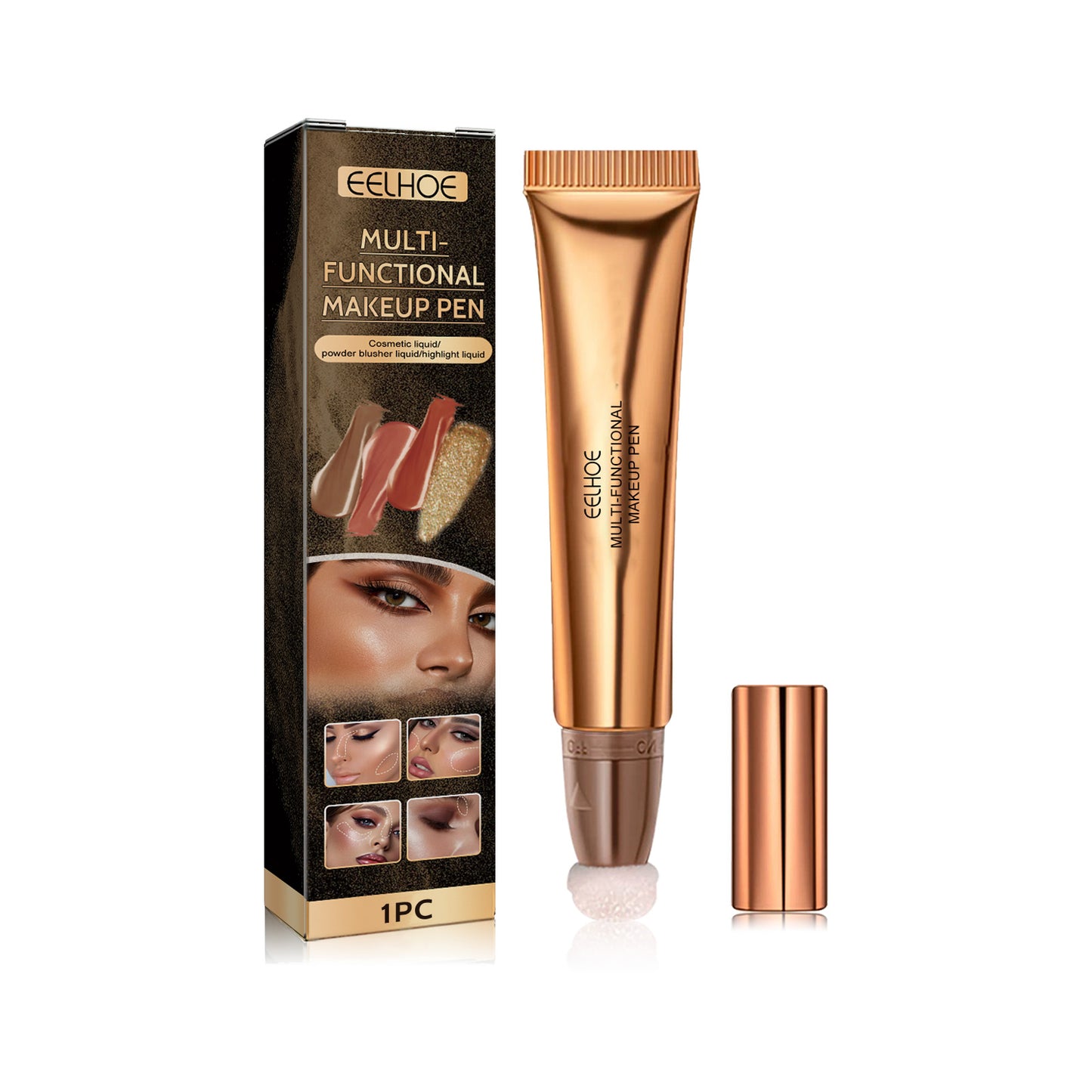 Highlight Natural Three-Dimensional Liquid Contour Beauty Stick