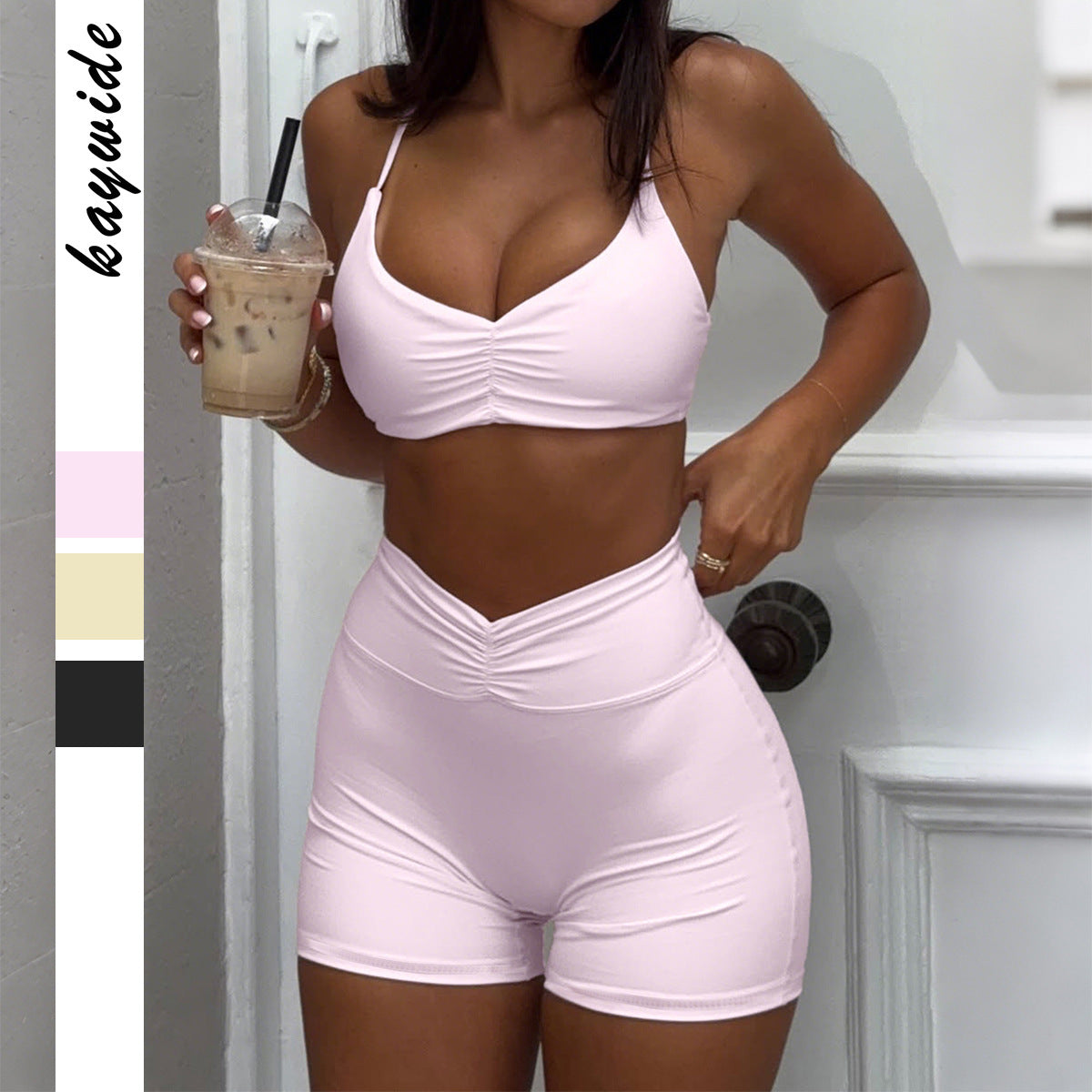 Shorts Two-Piece Set Women's Clothing